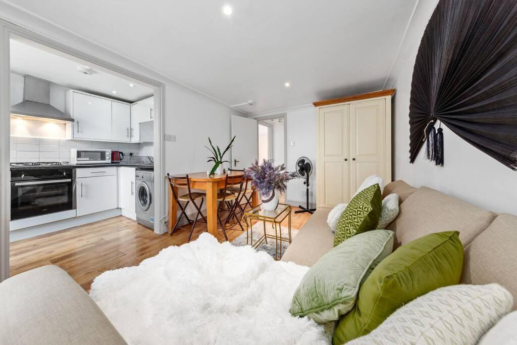 Ferienwohnung 1Br Modern Flat On Edgware Rd Ed3 London Exterior foto